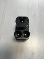 Type 1 to Type 2 EV Charger Plastic Plug SAEJ1772 To IEC 62196-2